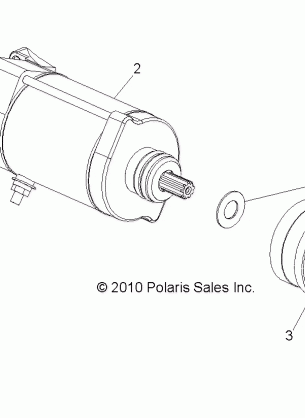 ENGINE STARTING MOTOR - Z14VE76AD / 7EAL / 7EAW / EAJ / EAU (49RGRSTARTINGMTR11800)