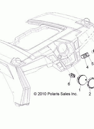 ELECTRICAL DASH INSTRUMENTS and CONTROLS - Z14VE76AD / 7EAL / 7EAW / EAJ / EAU (49ATVDASH11RZRS)