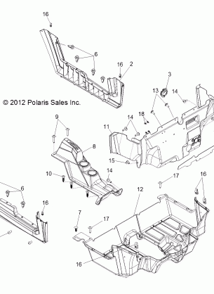 BODY FLOOR and ROCKER PANELS - Z14VH76AC / AD / EAJ / EAK / EAI / EAL / EAW (49RGRFLOOR12RZRS)