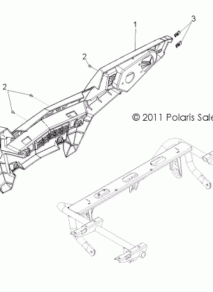 BODY REAR BUMPER - Z14XT9EAO (49RGRBUMPERRR12RZRXP900)