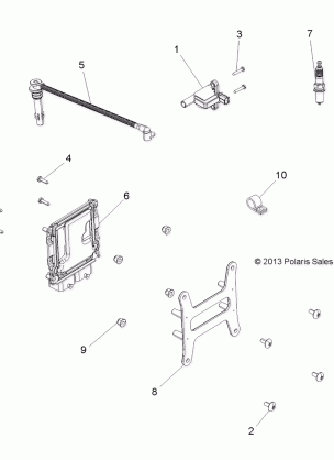 ELECTRICAL IGNITION - R14RH57AA / AC / AR / 6EAZ (49RGRIGNITION14570)