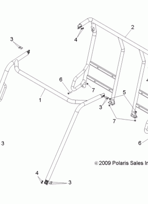 CHASSIS CAB FRAME - R14RH57FX (49RGRFRAME10450)