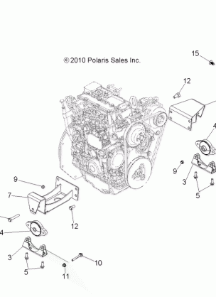 ENGINE MOUNTING - R14TH90DG (49RGRENGINEMTG11900D)