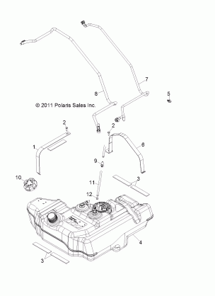 BODY FUEL TANK - R13JT87AD / AL / 9EAK / EAL / EAO / EAT / EAW / EAP (49RGRFUEL13RZRXP900)