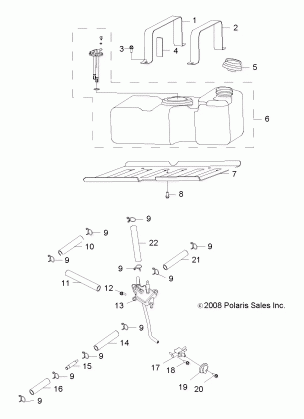 ENGINE FUEL SYSTEM - R13VA17AA / AB (49RGRFUEL09RZR170)