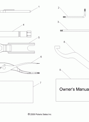 REFERENCES TOOL KIT and OWNERS MANUAL - R13VH57AD / 6EAK (49RGRTOOL09RZR)