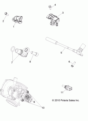 ELECTRICAL SENSORS - R13VH76AC / AD / AN / AS / EAI (49RGRELECT11RZRS)