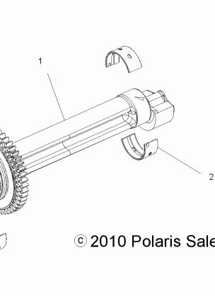 ENGINE BALANCER - R13XT9EFX (49RGRBALANCER11RZR875)