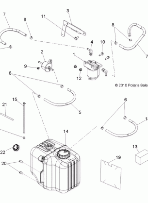 BODY FUEL TANK ASM. - R13TH90DG (49RGRFUEL11900D)