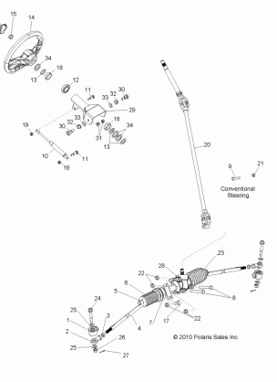 STEERING STEERING ASM. - R13TH90DG (49RGRSTEERING11900D)