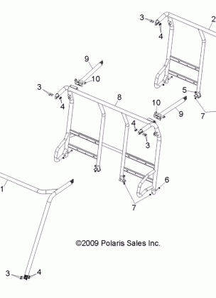 CHASSIS CAB FRAME - R13WH50AG / AH / AR / AX (49RGRFRAME11500CREW)