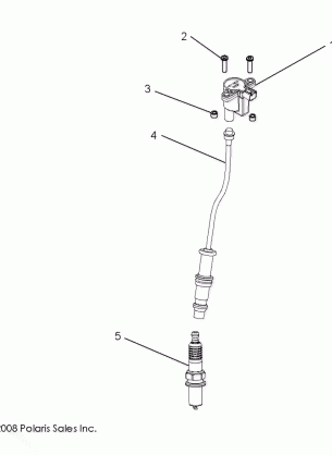 ELECTRICAL IGNITION SYSTEM - R13WH50AG / AH / AR / AX (49RGRIGNITION095004X4)