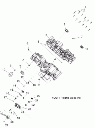 DRIVE TRAIN MAIN GEARCASE - R13WH50AG / AH / AR / AX (49RGRGEARCASE1332982)