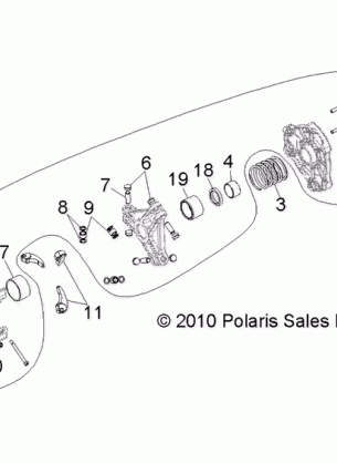 DRIVE TRAIN PRIMARY CLUTCH - R13WH50AG / AH / AR / AX (49RGRCLUTCHDRV11500EFI)