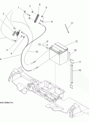 ELECTRICAL BATTERY - R12HR76AG / AR (49RGRBATTERY106X6)