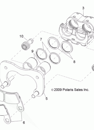 BRAKES REAR CALIPER - R12HR76AG / AR (49RGRCALIPERRR106X6)