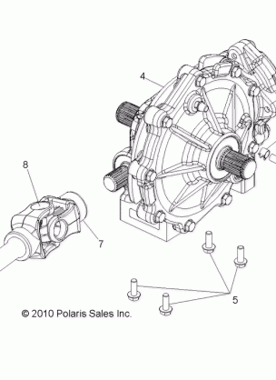 DRIVE TRAIN MID GEARCASE MOUNTING - R12HR76AG / AR (49RGRGEARCASEMTGMID106X6)