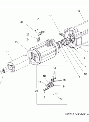 ELECTRICAL MOTOR INTERNALS - R12RC08LG (49RGRELECTMTR11EV)