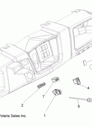 ELECTRICAL DASH INSTRUMENTS and CONTROLS - R12RH45AG / AH / AR (49RGRDASH10)