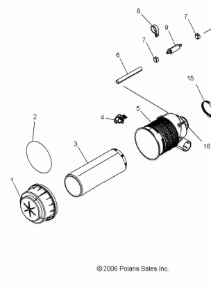 ENGINE AIR INTAKE SYSTEM - R12RH50AG / AH / AM / AR / AZ (49RGRAIRBOX07500EFI)