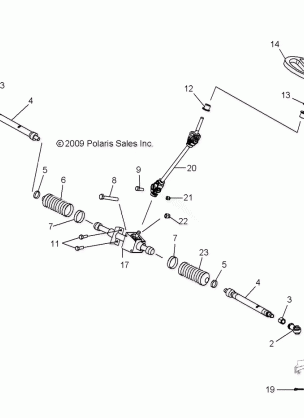 STEERING STEERING ASM. - R12RH50AG / AH / AM / AR / AZ (49RGRSTEERING10)