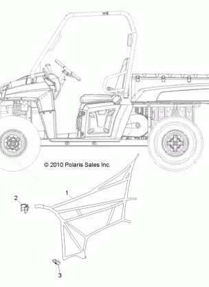 BODY SIDE NETS - R12TH76 / TH7E / TX7E ALL OPTIONS (49RGRNETS118004X4)