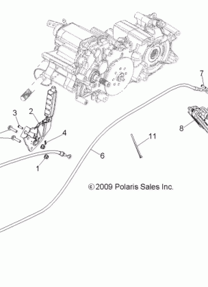 BRAKES PARK BRAKE ASM. - R12TH76 / TH7E / TX7E ALL OPTIONS (49RGRBRAKEPARK10800)