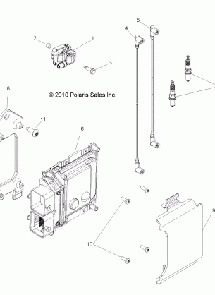 ELECTRICAL IGNITION - R11JH87AA / AD (49RGRIGNITION11RZR875)