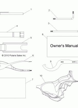 REFERENCES TOOL KIT and OWNERS MANUAL - R11JH87AA / AD (49RGRTOOL11RZR875)