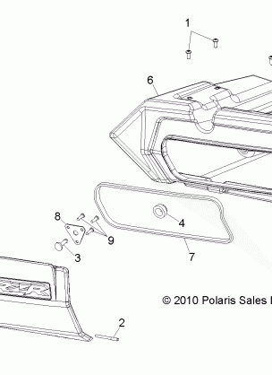 BODY GLOVEBOX - R11JH87AA / AD (49RGRGLOVEBOX11RZRS)