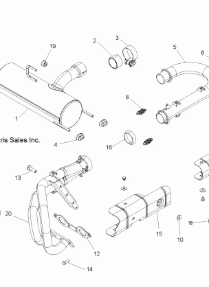 ENGINE EXHAUST SYSTEM - R11VH76 / VY76 ALL OPTIONS (49RGREXHAUST11RZR)