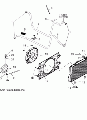 ENGINE COOLING SYSTEM - R11RH50AG / AH / AR (49RGRCOOL10400)