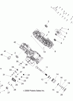 DRIVE TRAIN MAIN GEARCASE - R11TH76 / TY76 ALL OPTIONS (49RGRGEARCASE108004X4)