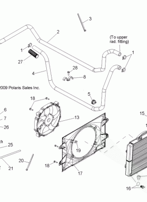 ENGINE COOLING SYSTEM - R10TH76 / TY76 ALL OPTIONS (49RGRCOOL108004X4)