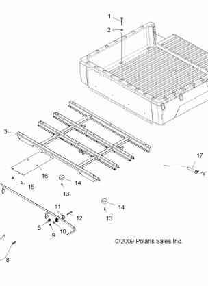 BODY BOX MOUNTING - R10WH76AG / AH / AR / AV / WY76AW / AZ (49RGRBOXMOUNTING10CREW)