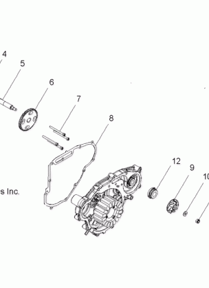 ENGINE OIL PUMP and WATER PUMP - R10WH76AG / AH / AR / AV / WY76AW / AZ (49RGROILPUMP10800DREW)