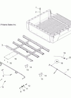 BODY BOX MOUNTING - R09HH68 / HY68 ALL OPTIONS (4999203249920324A10)