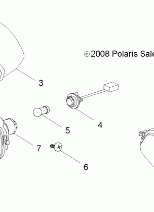 ELECTRICAL HEADLIGHTS and TAILLIGHTS - A09VA17AA / AD (49RGRTAILLAMPS09RZR170)