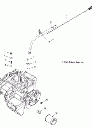 ENGINE OIL FILTER and DIPSTICK - R08RF68AD / AF / AZ (4999202259920225E01)