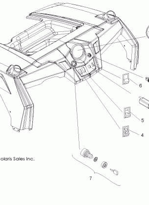 DASH INSTRUMENTS and CONTROLS - R08VH76AD / AG (49ATVDASH08VISTA)