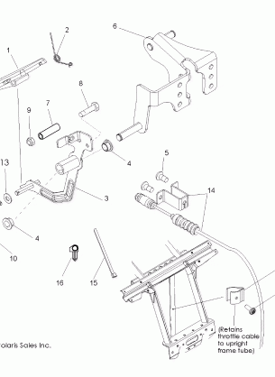 THROTTLE PEDAL - R08VH76AD / AG (49RGRTHROTTLEPEDAL08VISTA)