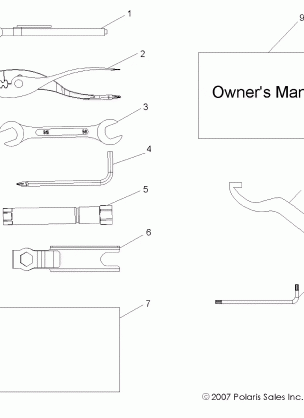 TOOL KIT - R08VH76AD / AG (49RGRTOOL08VISTA)