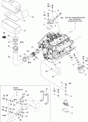 01- Engine Support And Air Intake