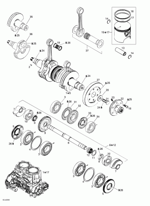 01- Crankshaft And Pistons