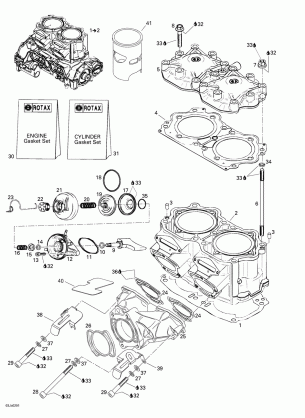 01- Cylinder Exhaust Manifold