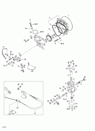 02- Oil Injection System Oil Pump Rotary Valve