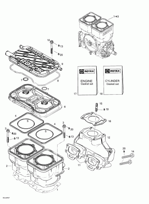 01- Cylinder Exhaust Manifold