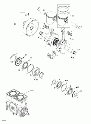 01- Crankshaft And Pistons