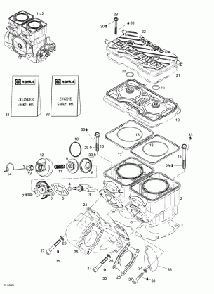 01- Cylinder Exhaust Manifold