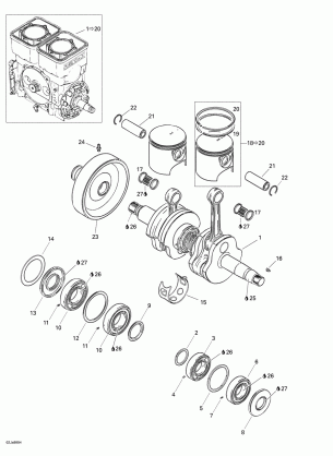 01- Crankshaft And Pistons